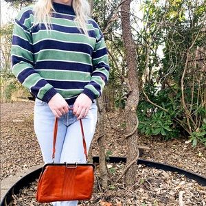 Vintage leather purse